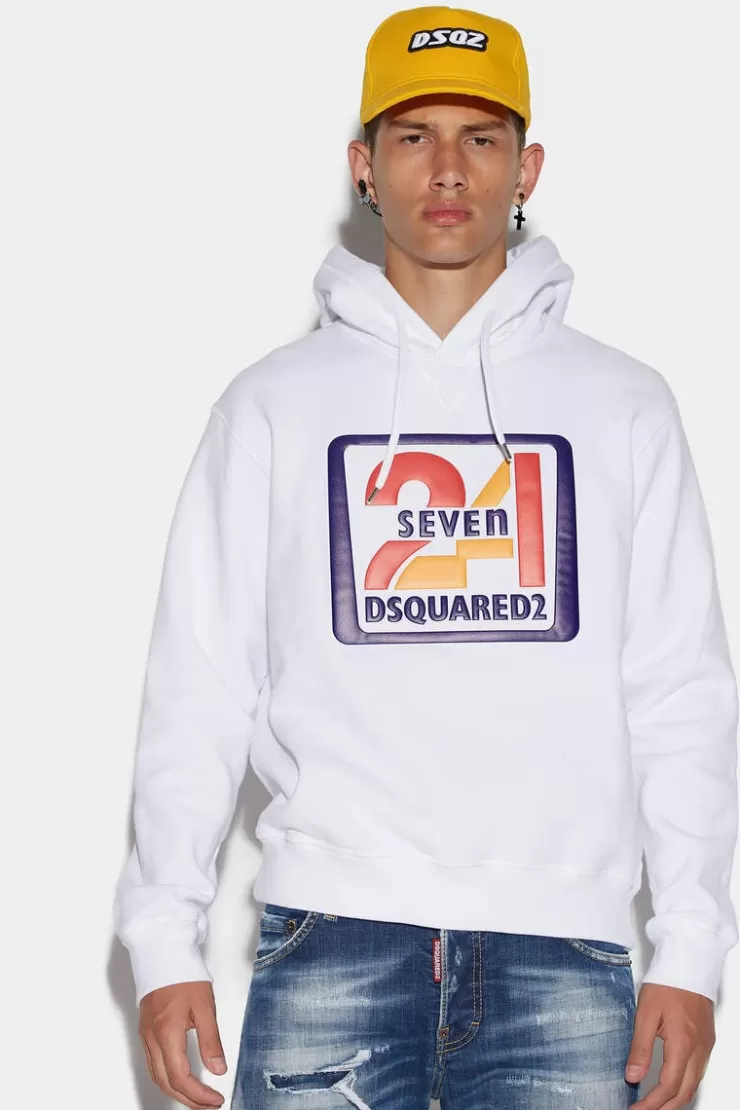 Dsquared2 24Seven Cool Hoodie>Uomo Felpe