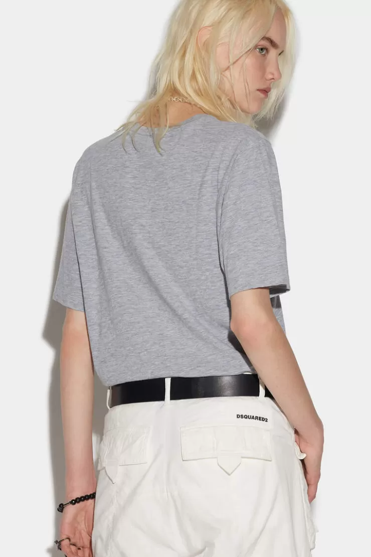 Dsquared2 24Seven Easy T-Shirt>Donna Top & T-Shirt