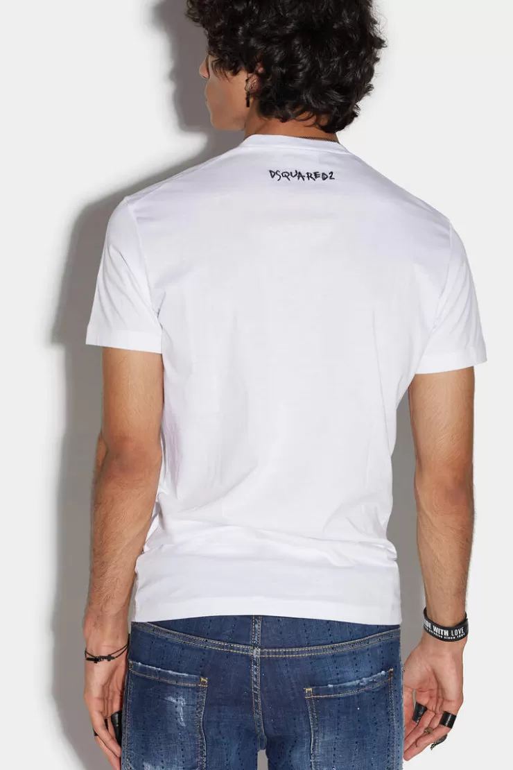 Dsquared2 Amore I Love You Cool T-Shirt>Uomo T-Shirt & Polo