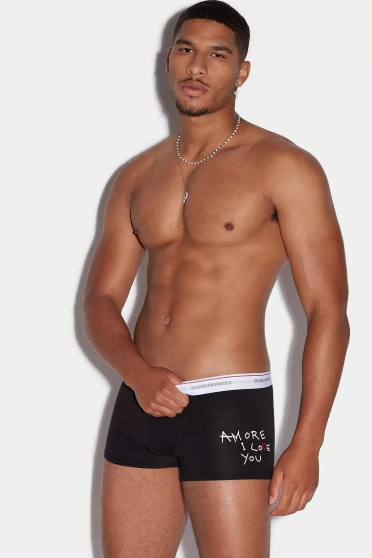 Dsquared2 Amore I Love You Trunk>Uomo Intimo