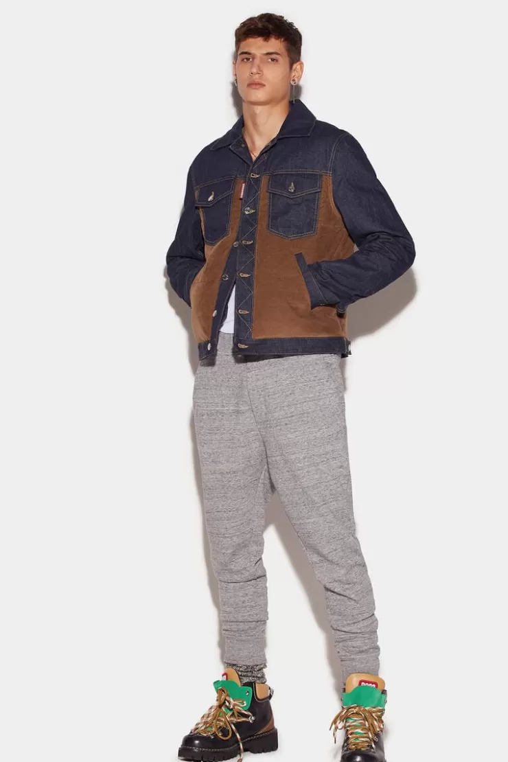 Dsquared2 Back Icon Ski Joggers>Uomo Pantaloni