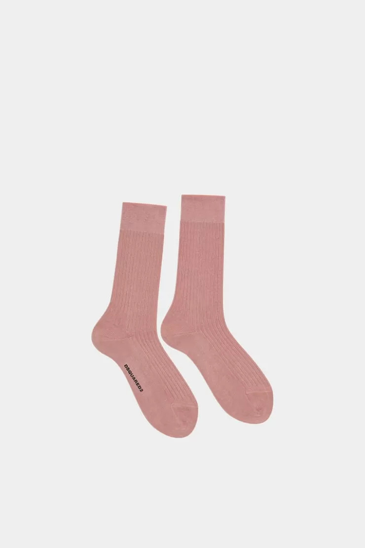 Dsquared2 Basic Mid-Crew Socks>Uomo Intimo