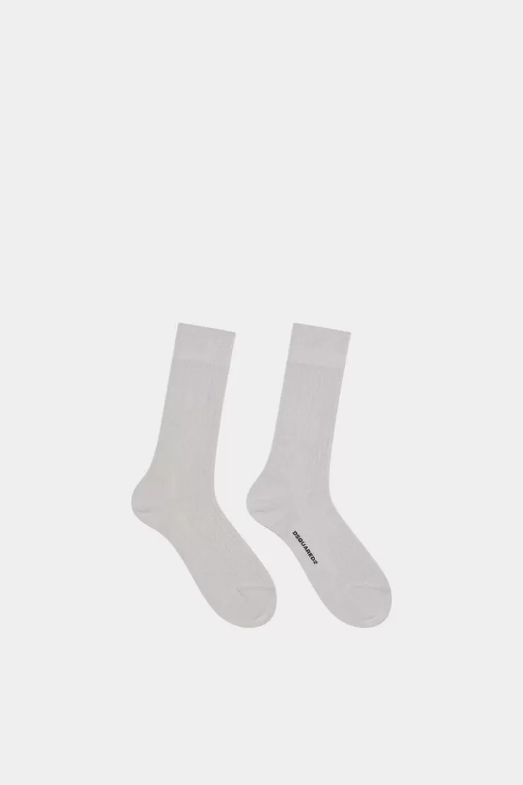 Dsquared2 Basic Mid-Crew Socks>Uomo Intimo