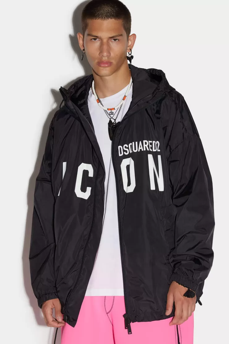 Dsquared2 Be Icon Cargo Windbreak>Uomo Cappotti & Giubbotti