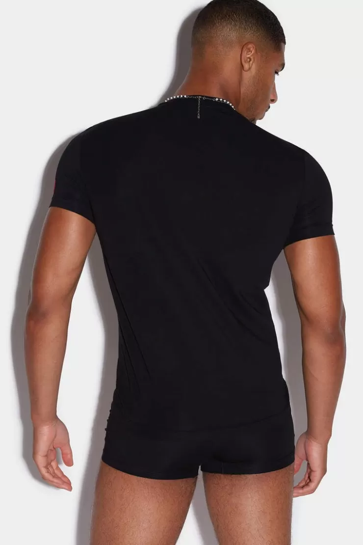 Dsquared2 Be Icon Color Underwear T-Shirt>Uomo Intimo