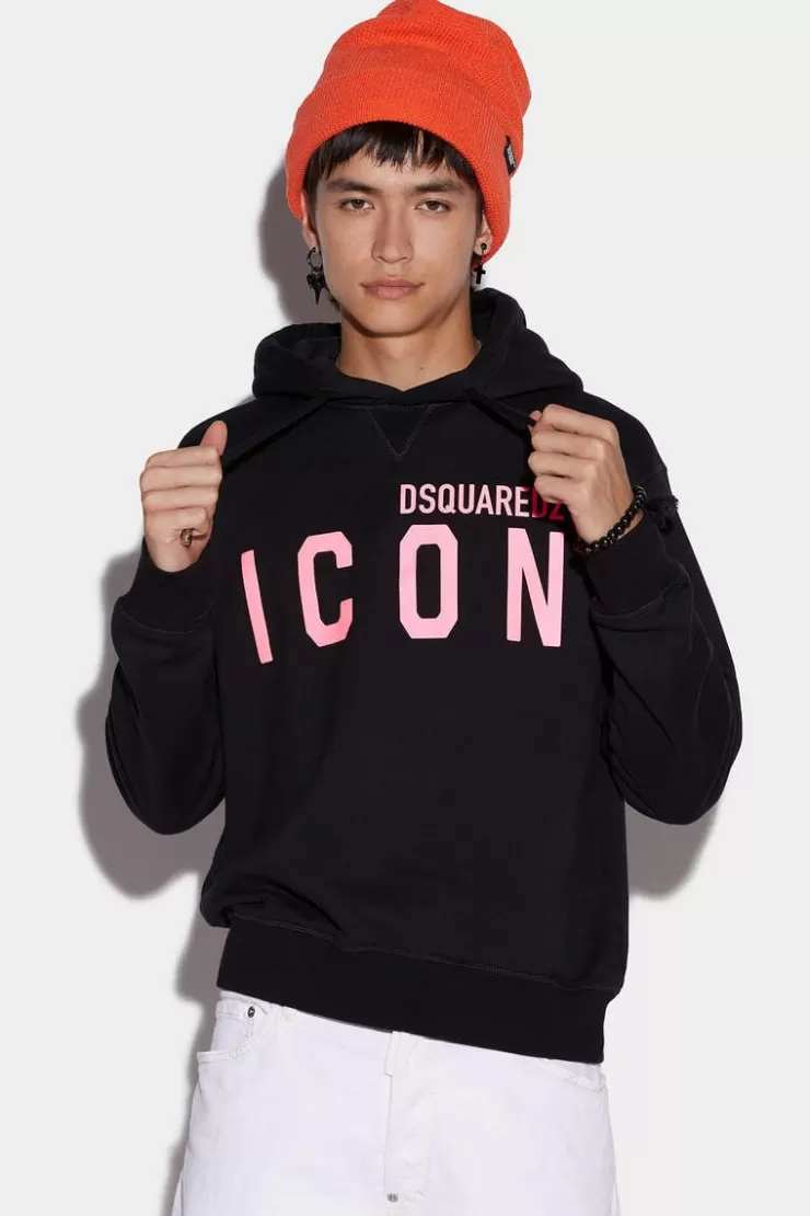 Dsquared2 Be Icon Cool Hoodie>Uomo Felpe
