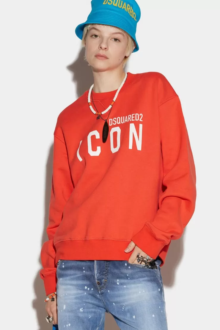 Dsquared2 Be Icon Cool Sweatshirt>Donna Felpe