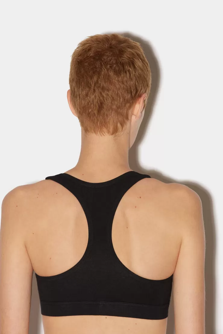 Dsquared2 Be Icon Sport Bra>Donna Intimo
