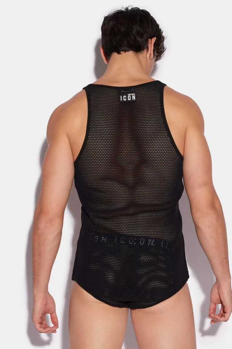 Dsquared2 Be Icon Tank Top>Uomo Intimo