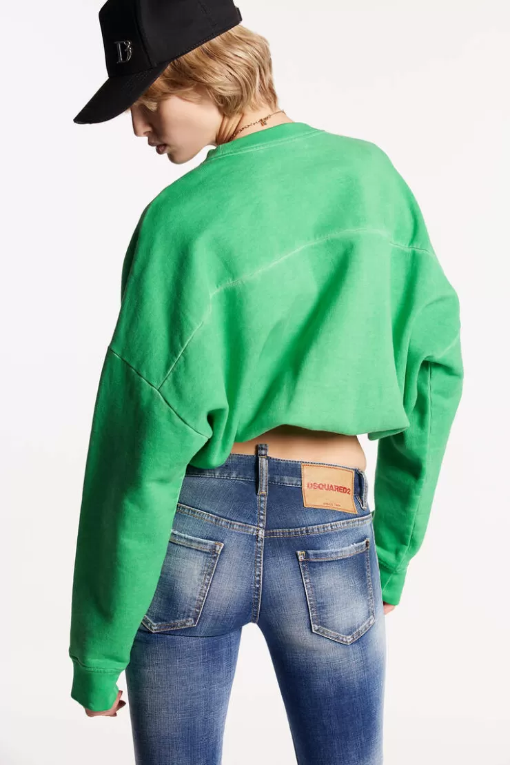 Dsquared2 Best Fade Dyed K2 Sweatshirt>Donna Felpe