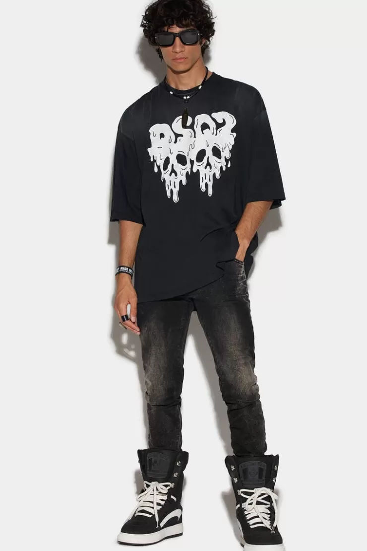 Dsquared2 Black Goth Wash Cool Guy Jeans>Uomo Jeans