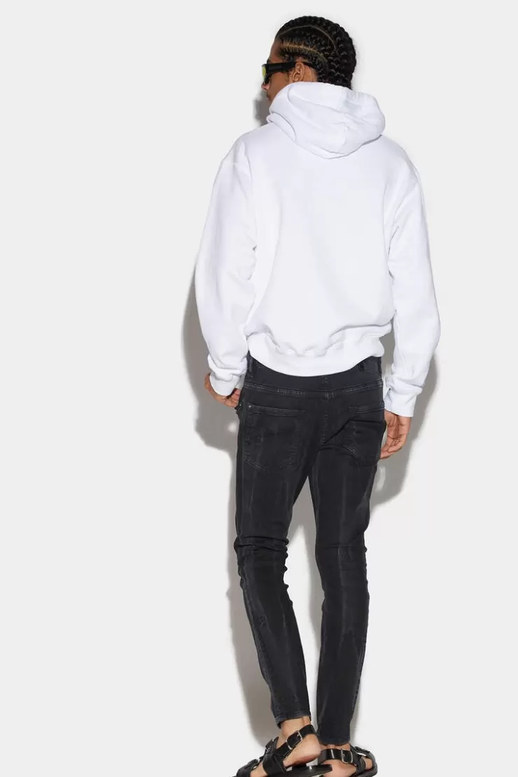 Dsquared2 Black Smoke Bull Wash Super Twinky Jeans>Uomo Jeans