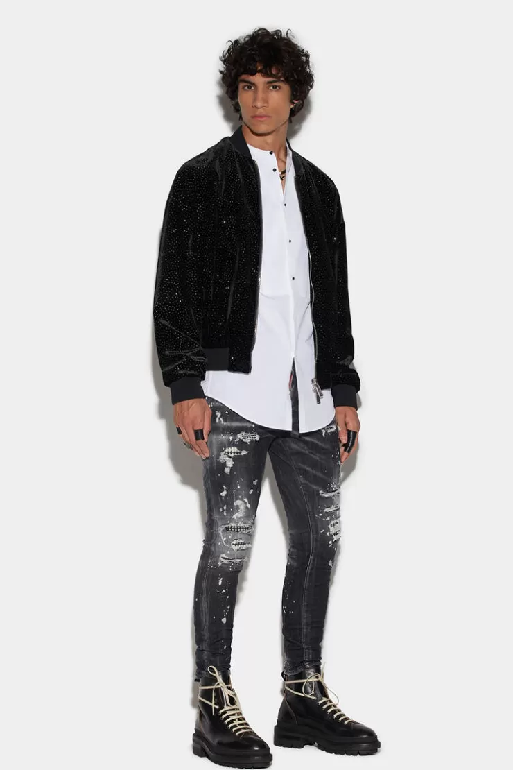 Dsquared2 Black Wash Super Twinky Jeans>Uomo Jeans