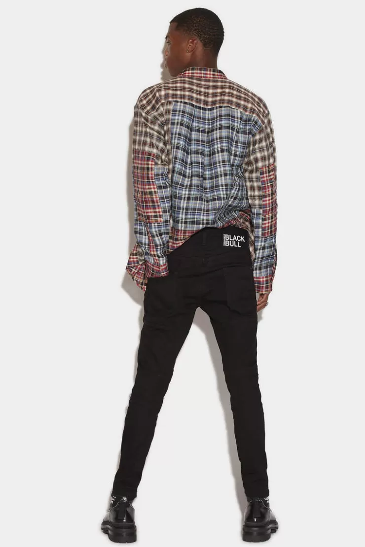 Dsquared2 Bull Tidy Biker Denim Jeans>Uomo Jeans