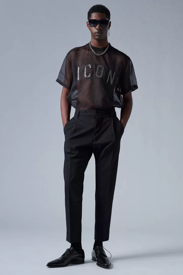 Dsquared2 Ceresio 9 One-Pleat Aviator Pants>Uomo Pantaloni