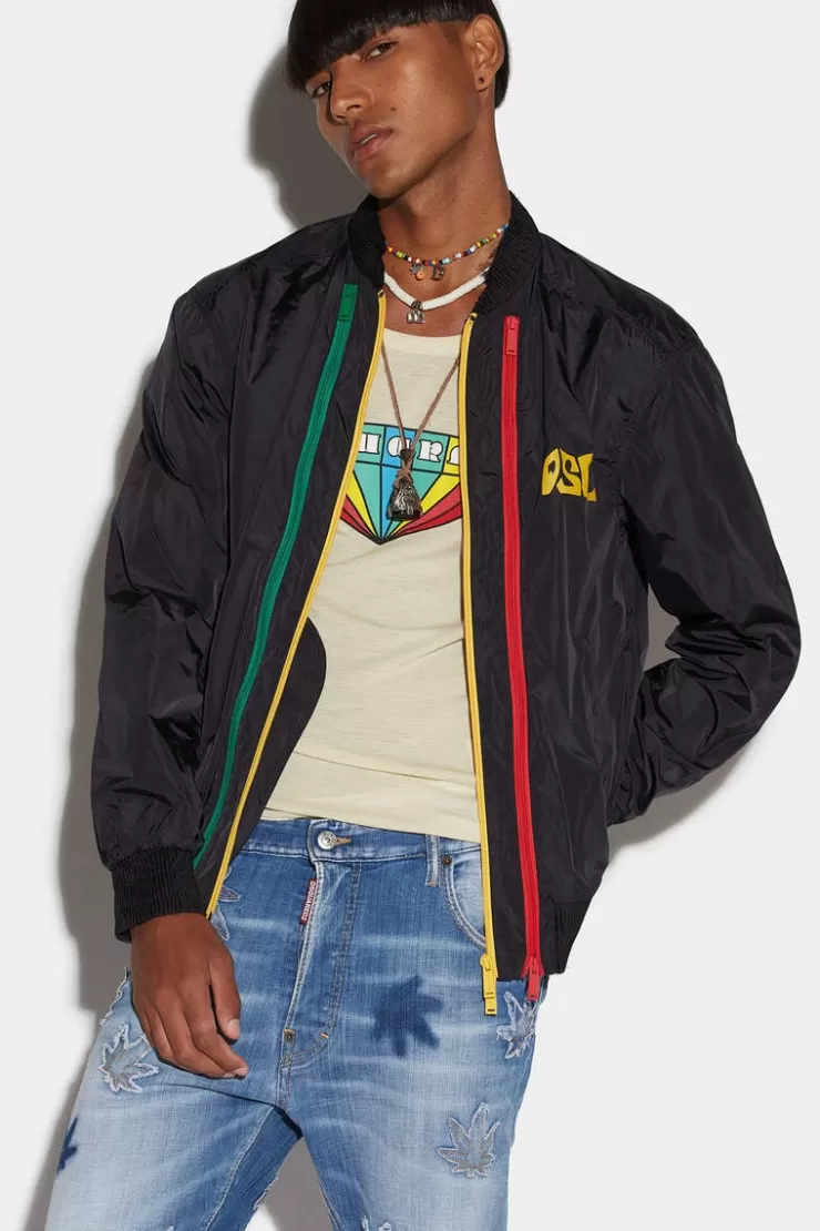 Dsquared2 Classic Bomber>Uomo Cappotti & Giubbotti