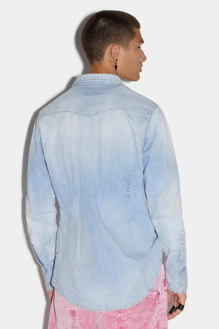 Dsquared2 Classic Western Shirt>Uomo Camicie