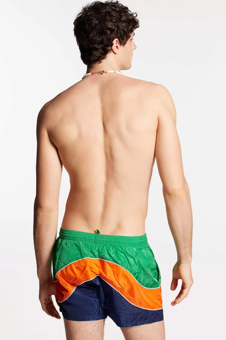 Dsquared2 Color Block Boxer Midi>Uomo Costumi