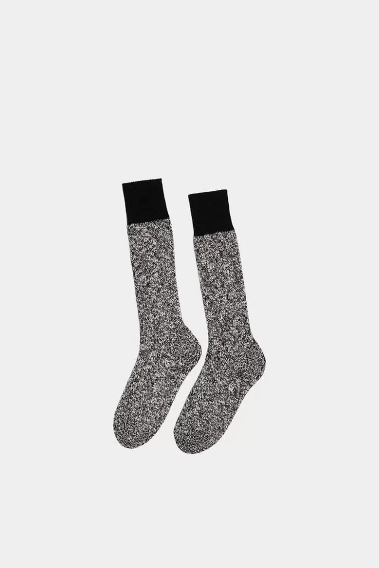 Dsquared2 Colour Block Mid-Crew Socks>Uomo Intimo