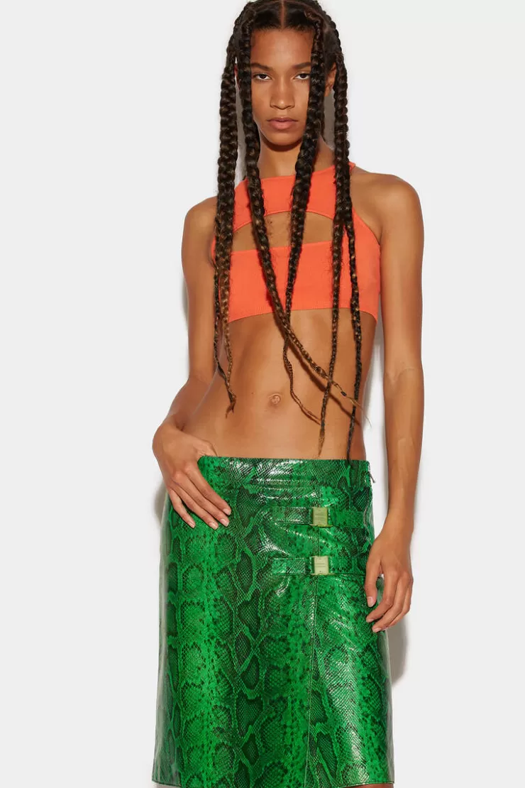 Dsquared2 Cut-Out Bikini Top>Donna Top & T-Shirt