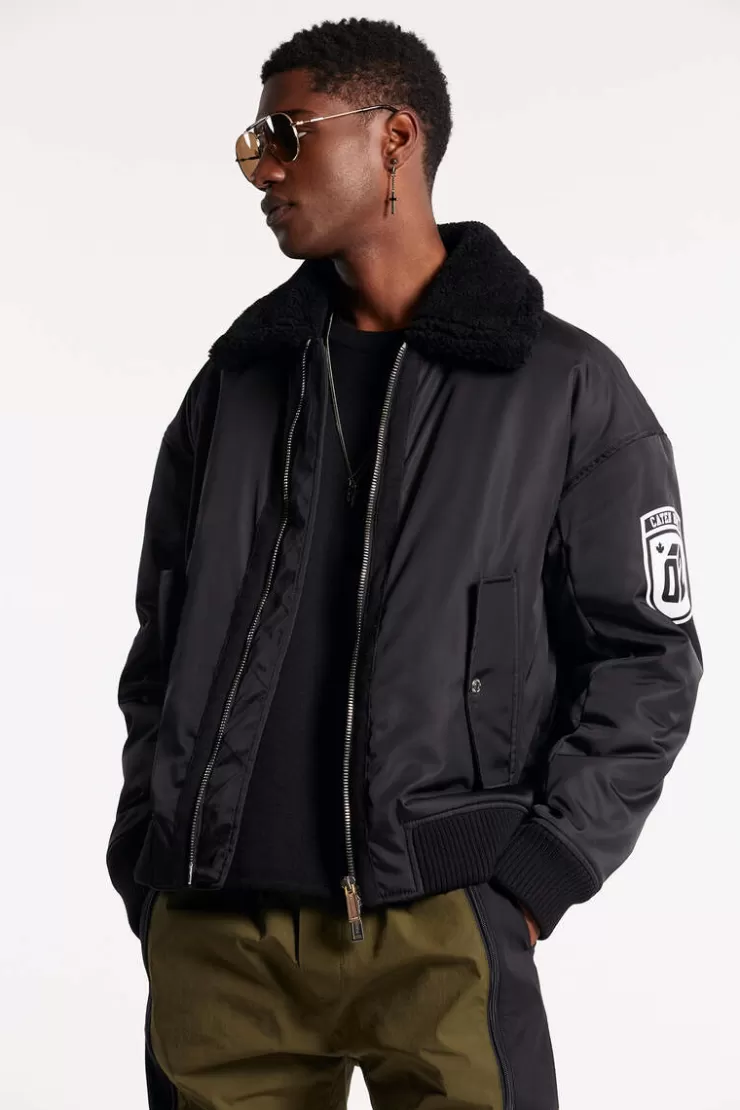 Dsquared2 Cyprus Bomber Jacket>Uomo Cappotti & Giubbotti