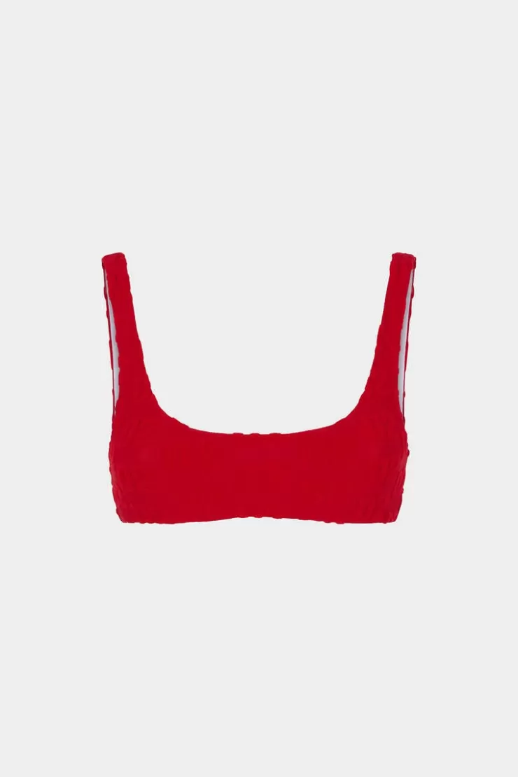 Dsquared2 D2 Allover Bandeau Top>Donna Costumi