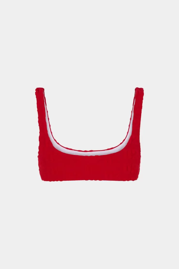 Dsquared2 D2 Allover Bandeau Top>Donna Costumi