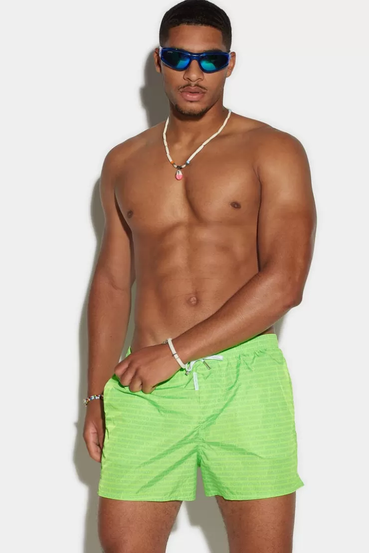 Dsquared2 D2 Allover Boxer Midi>Uomo Costumi
