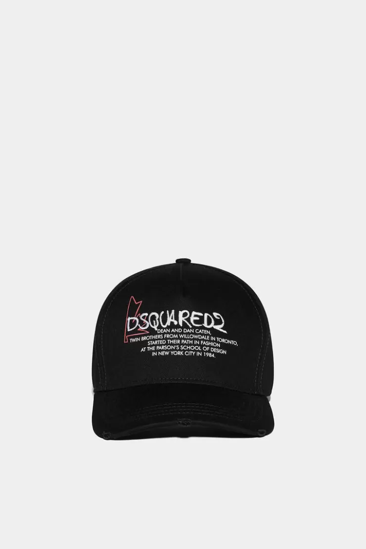 Dsquared2 D2 Baseball Cap>Donna Cappelli