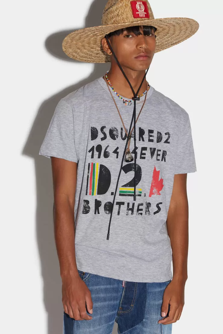 Dsquared2 D2 Bros Cool T-Shirt>Uomo T-Shirt & Polo