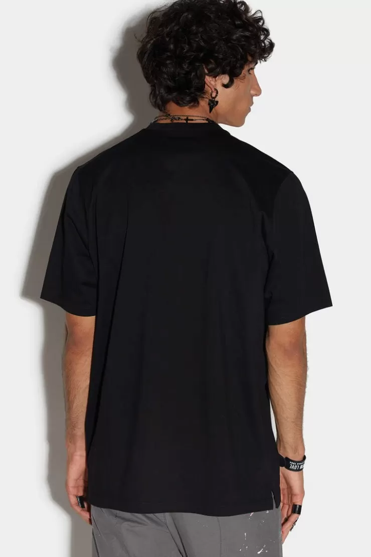 Dsquared2 D2 Caten'S Beach Slouch T-Shirt>Uomo T-Shirt & Polo