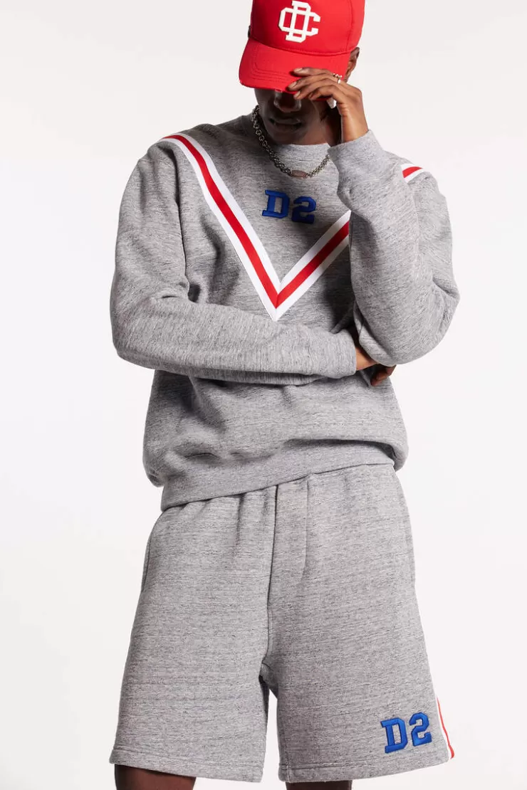 Dsquared2 D2 Cool Crewneck Sweatshirt>Uomo Felpe