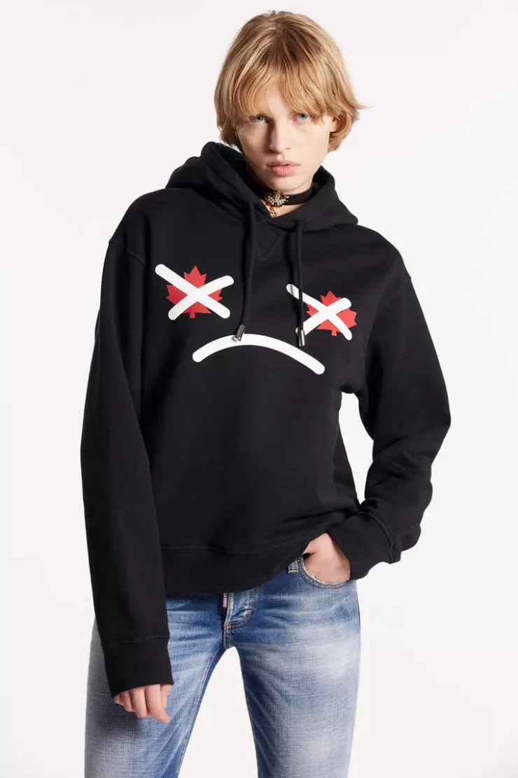 Dsquared2 D2 Cool Hoodie>Donna Felpe