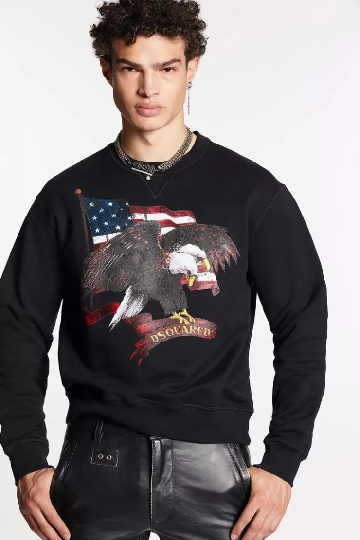 Dsquared2 D2 Cool Sweatshirt>Uomo Felpe