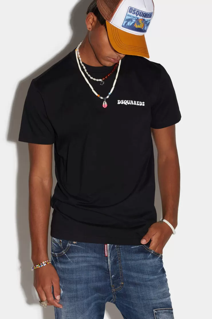 Dsquared2 D2 Jamaican Logo Cool T-Shirt>Uomo T-Shirt & Polo