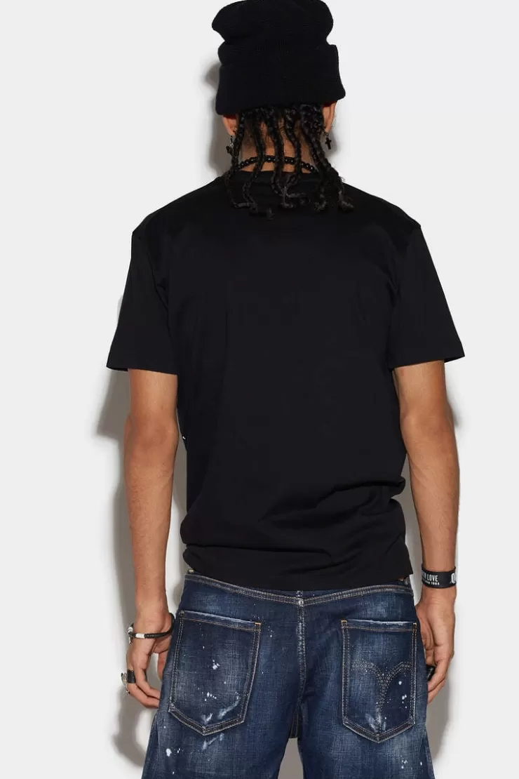 Dsquared2 D2 Keep Surfing Cool T-Shirt>Uomo T-Shirt & Polo