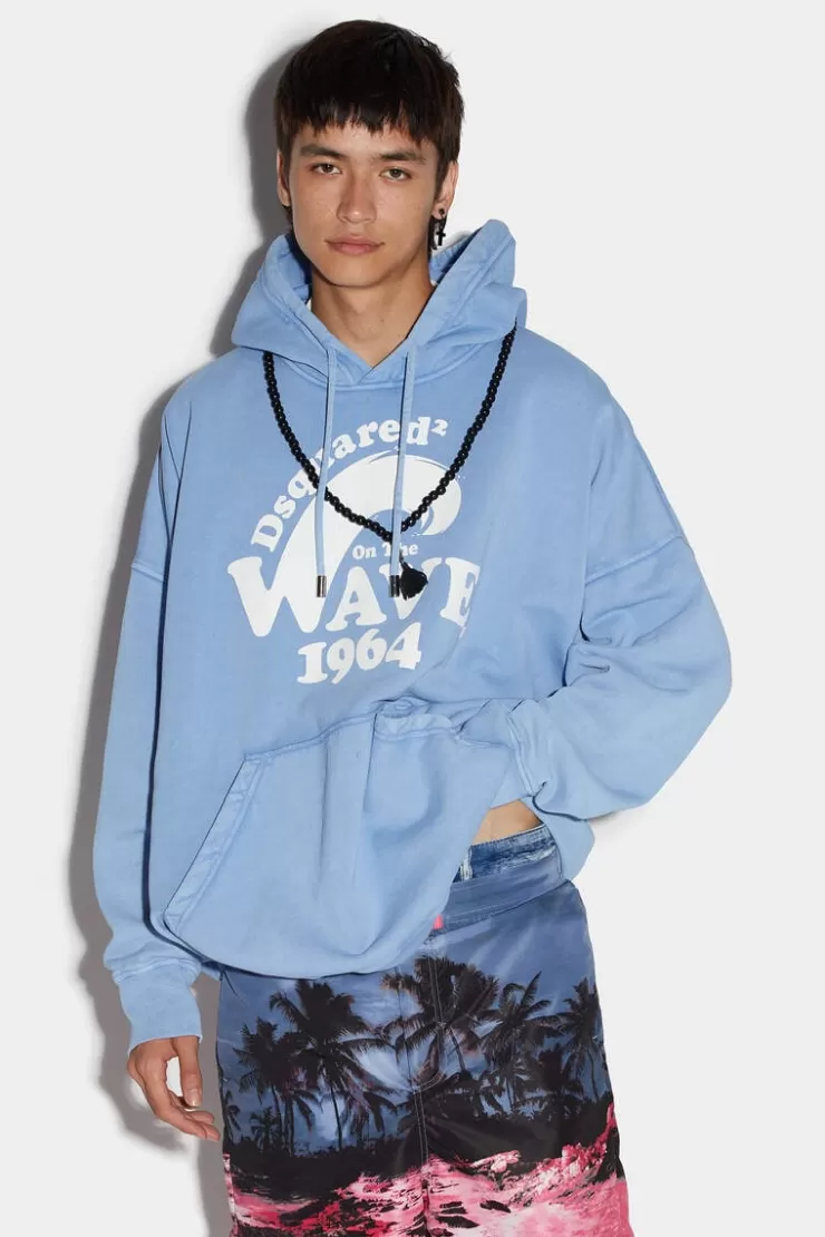 Dsquared2 D2 On The Wave Hoodie>Uomo Felpe