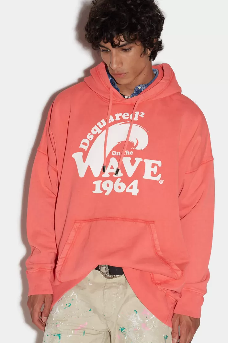 Dsquared2 D2 On The Wave Hoodie>Uomo Felpe