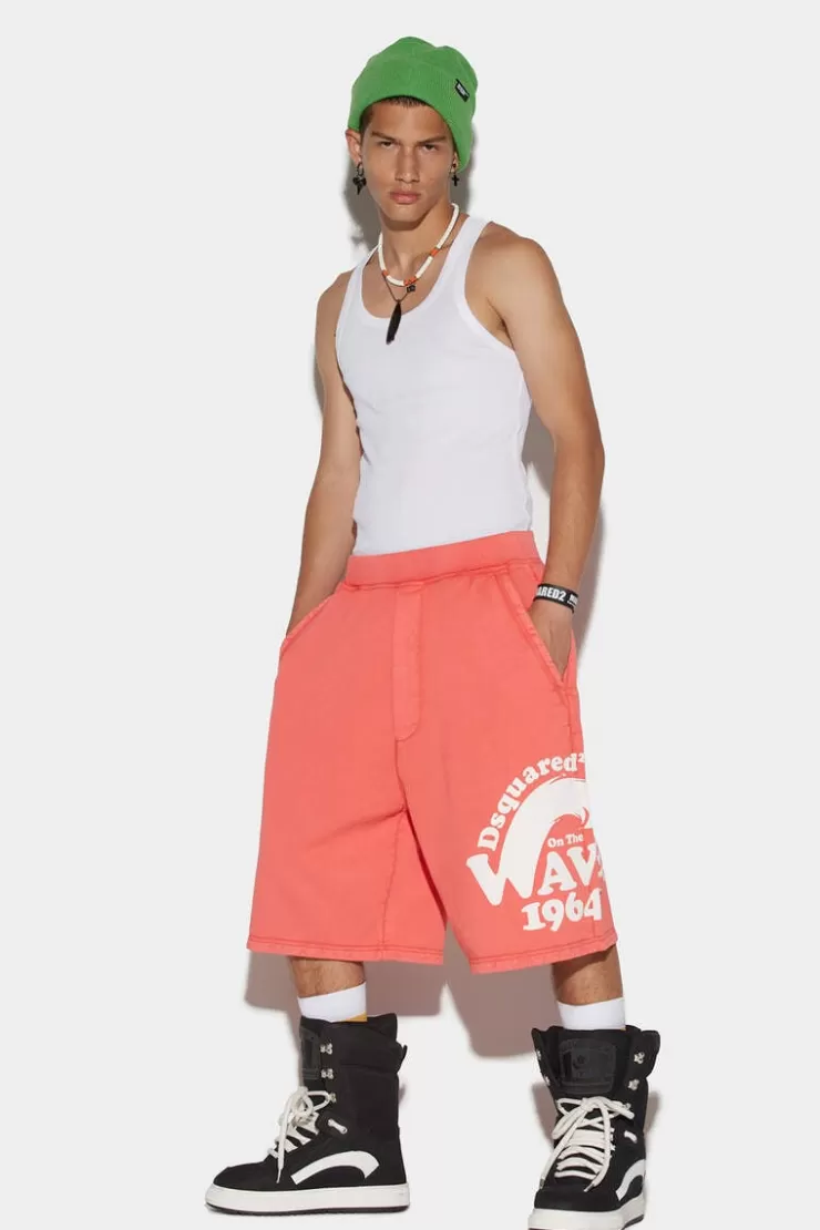 Dsquared2 D2 On The Wave Yoyo Shorts>Uomo Pantaloni Corti