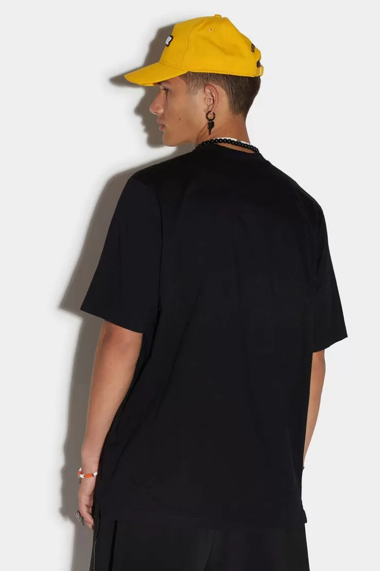 Dsquared2 D2 Palms Slouch T-Shirt>Uomo T-Shirt & Polo