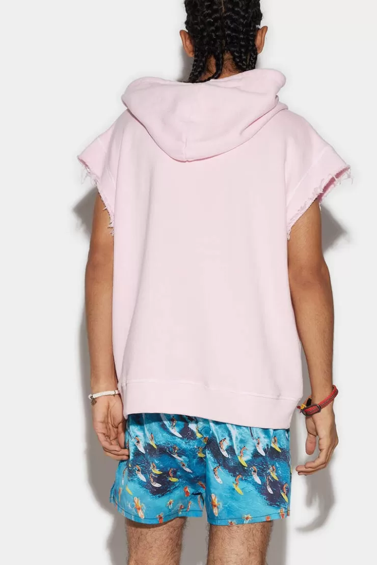 Dsquared2 D2 Passport Adriana Tank Hoodie>Uomo Felpe