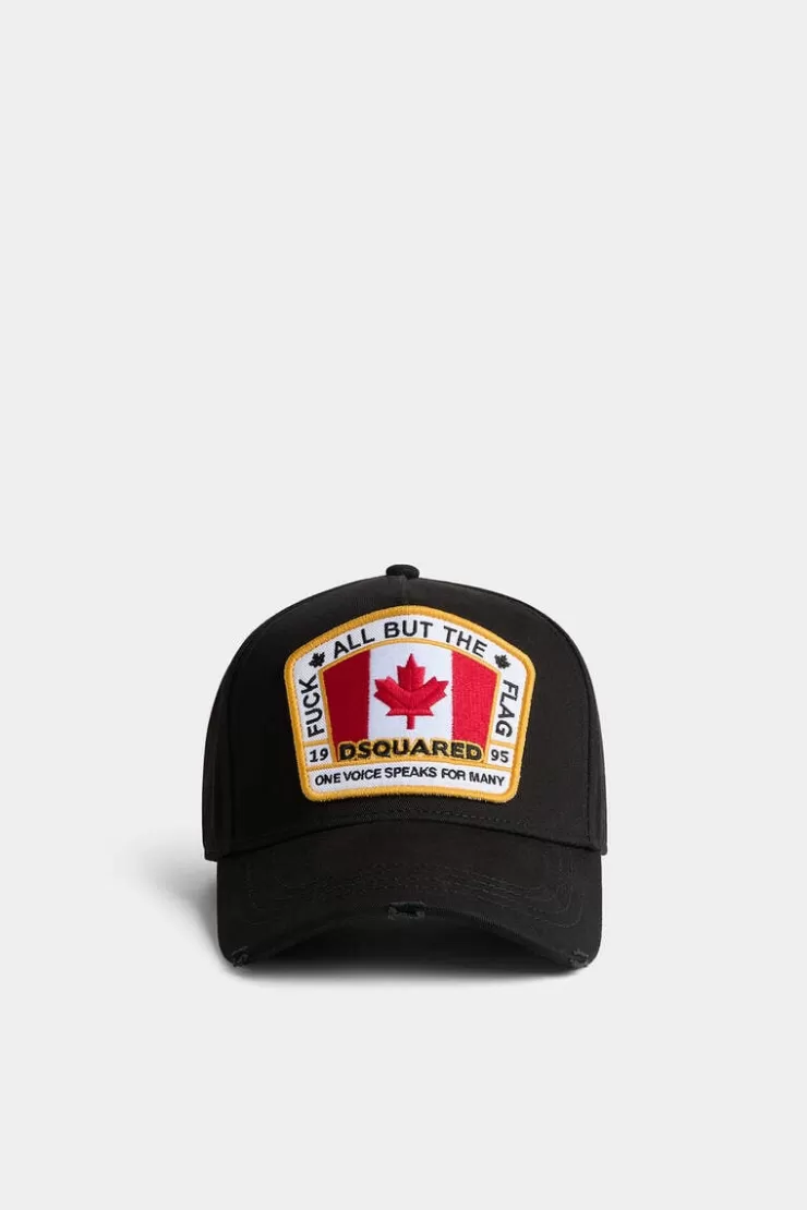 Dsquared2 D2 Patch Baseball Cap>Uomo Cappelli