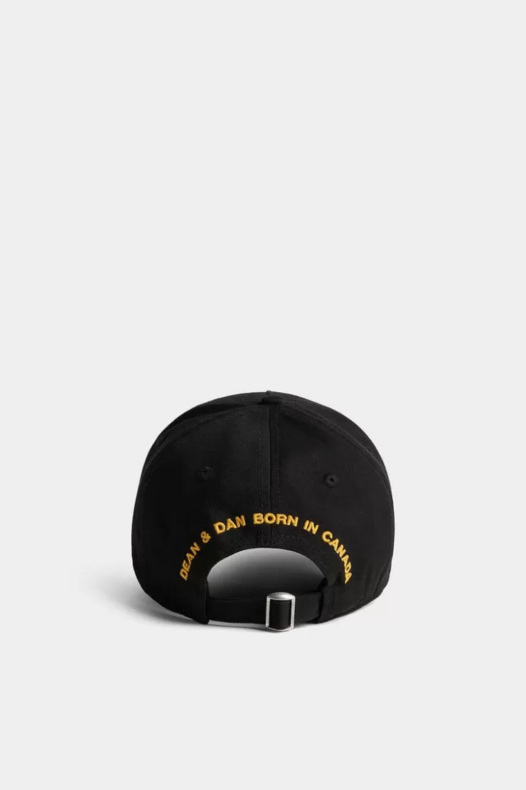 Dsquared2 D2 Patch Baseball Cap>Uomo Cappelli