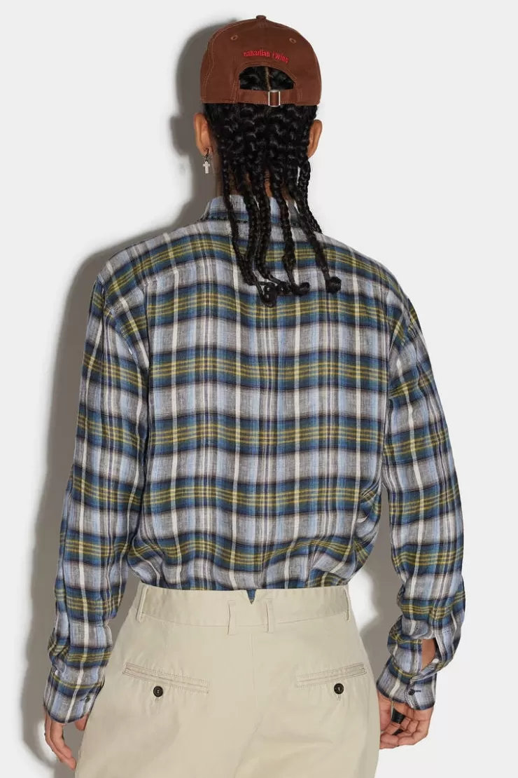 Dsquared2 D2 Relaxed Dan Shirt>Uomo Camicie