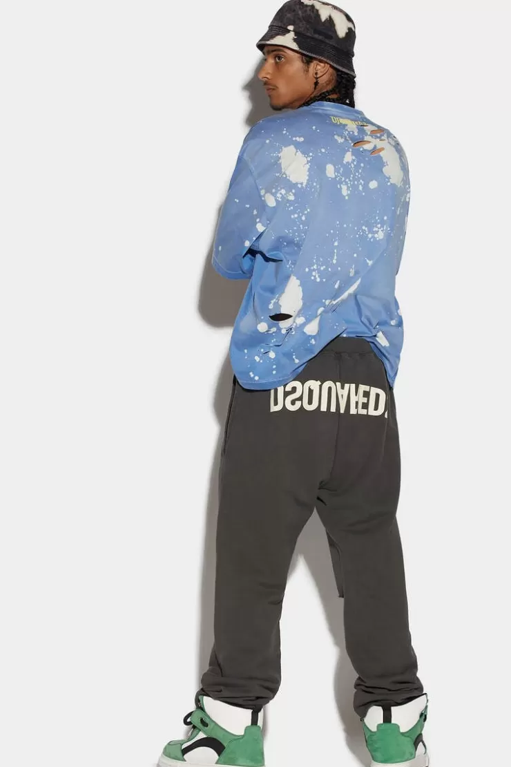 Dsquared2 D2 Reverse Chill Out Pants>Uomo Pantaloni