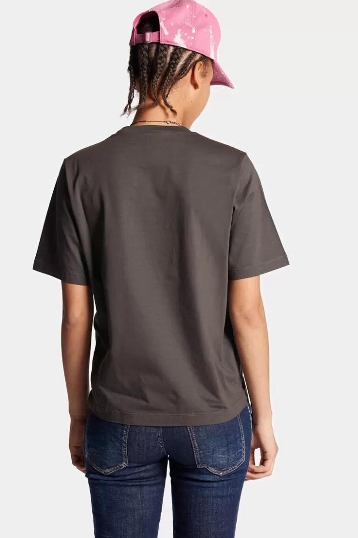 Dsquared2 D2 Reverse Easy T-Shirt>Donna Top & T-Shirt