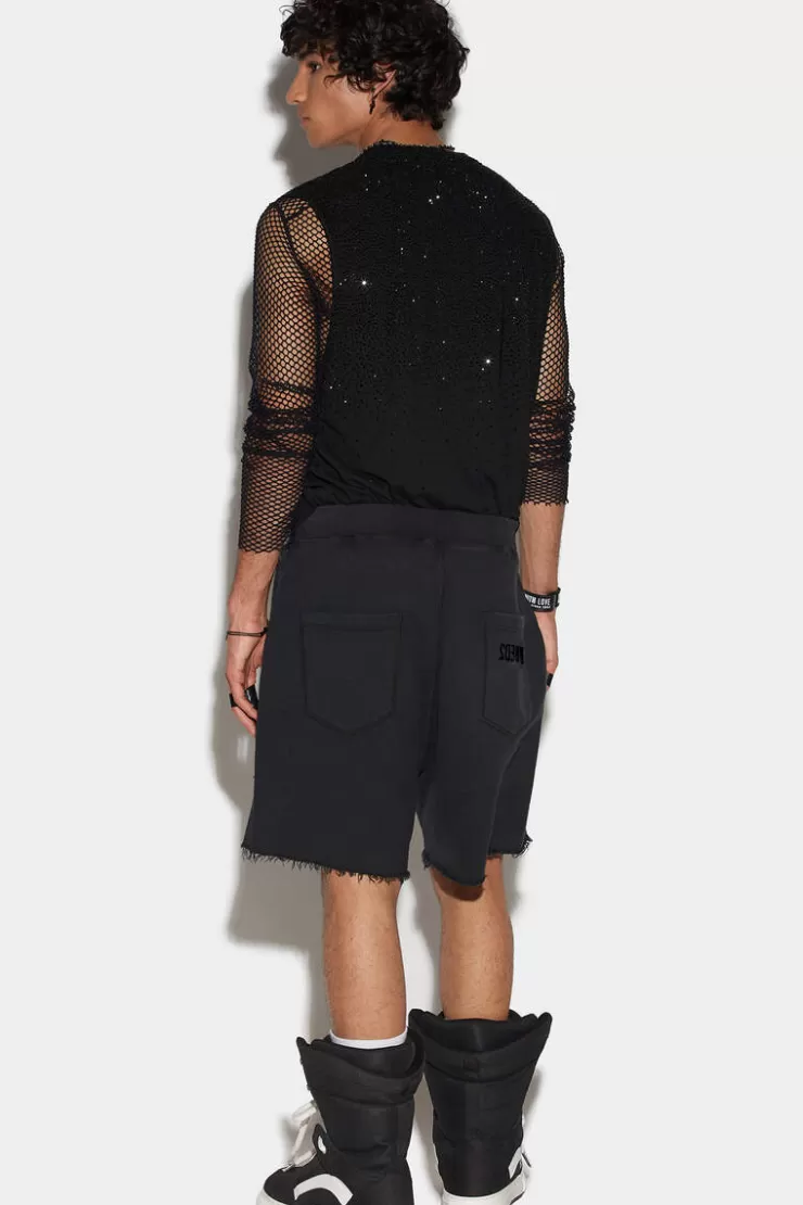 Dsquared2 D2 Reverse Long Arnold Shorts>Uomo Pantaloni Corti