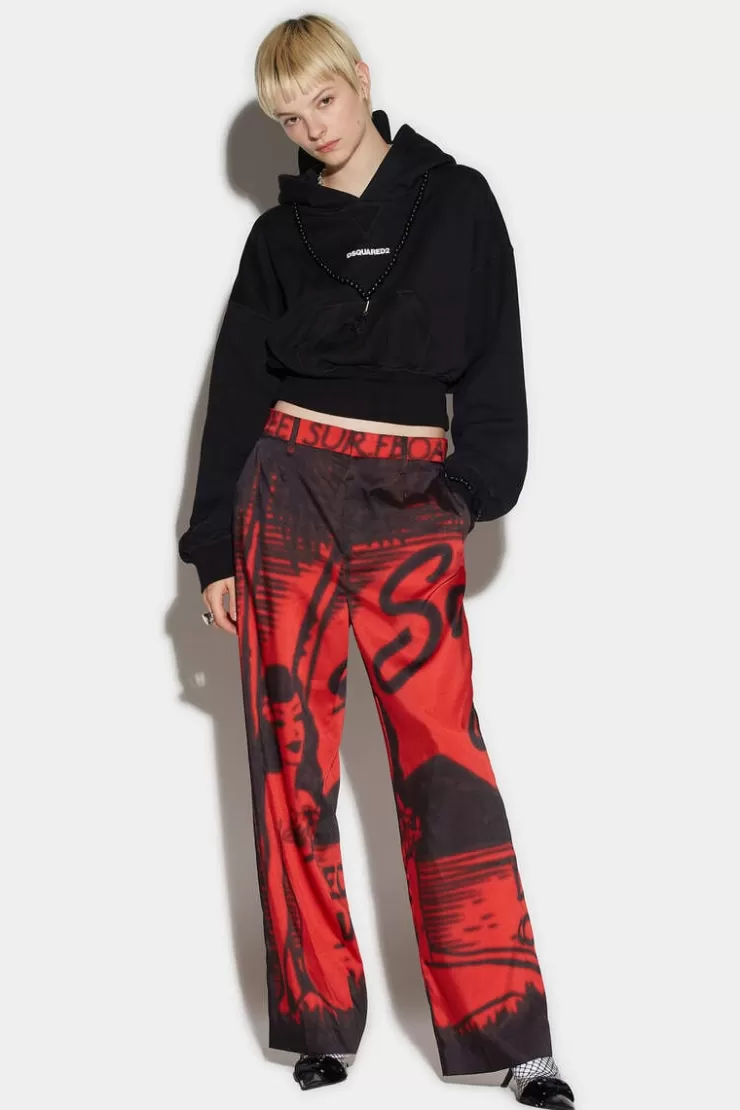 Dsquared2 D2 Southbeach Roadie Pants>Donna Pantaloni