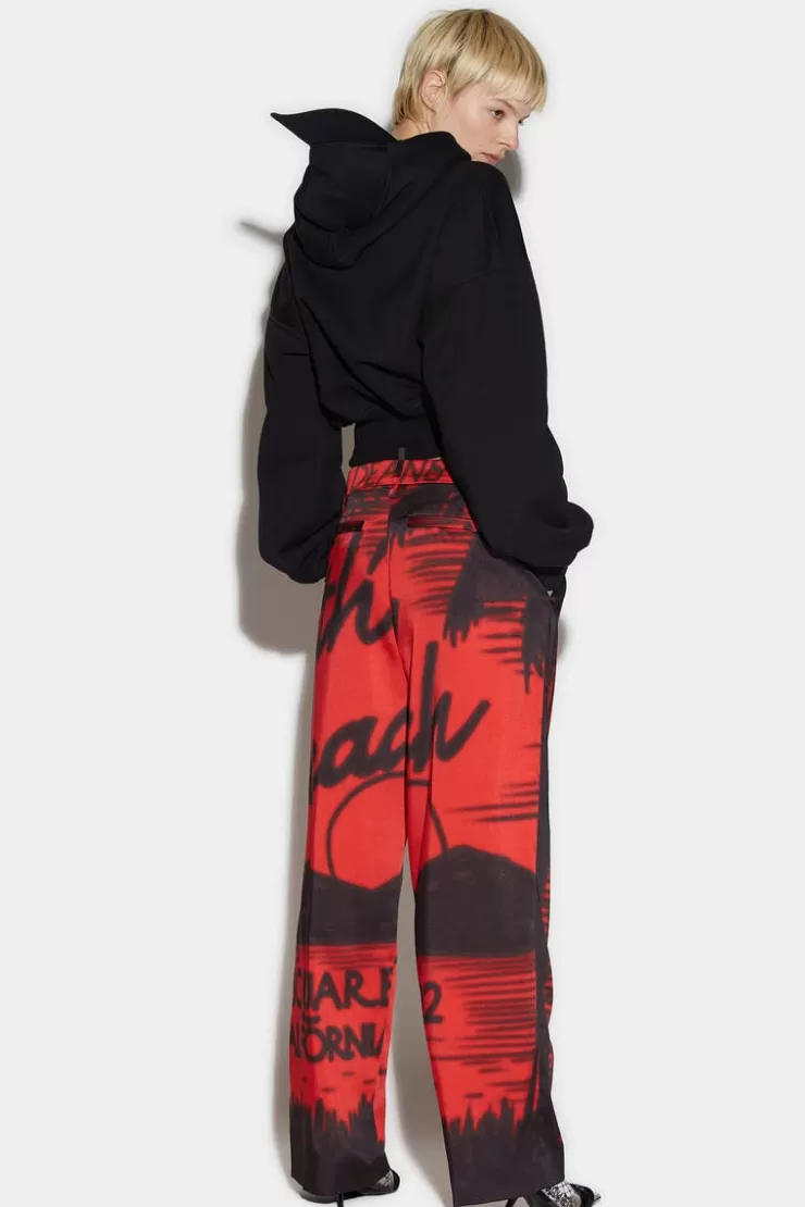 Dsquared2 D2 Southbeach Roadie Pants>Donna Pantaloni