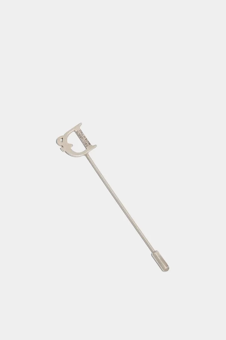 Dsquared2 D2 Statement Tie Pin>Uomo Gioielli